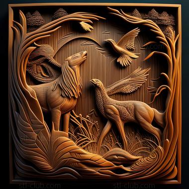 3D модель St Hunting Unlimited 4 игра (STL)